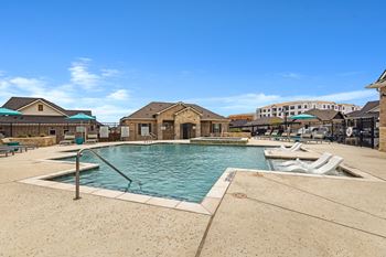 Resort style pool